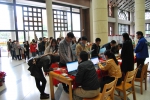 【院部来风】图书馆圆满完成联合上图为我校师生办理读者证工作 - 上海理工大学