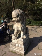 上海长风公园石狮子来自圆明园 成为镇园之宝 - 新浪上海