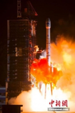 资料图片，成功发射北斗导航卫星。 - 上海交通大学
