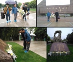 高分子科学系组织本科生党支部成员前往龙华烈士陵园祭扫先烈 - 复旦大学