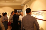 丘园养素——于学波中国画作品展在上理工沪江美术馆开幕 - 上海理工大学