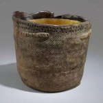 带盖绳纹陶罐（约公元前5000年，日本） - 上海交通大学