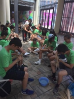 “寻根中国 相约上海”海外华裔青少年夏令营在疁城开展传统文化学习 - 人民政府侨务办