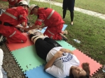 附属金山医院参加区红十字会应急救护定向赛 - 复旦大学