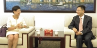杨朝会见麦当劳（中国）有限公司公司事务部副总裁 - 上海商务之窗
