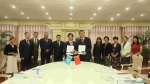 哈萨克斯坦阿里-法拉比大学校长一行访问上海外国语大学 签署校际交流合作协议 - 上海外国语大学