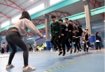 校运会跳绳比赛举行 - 上海财经大学