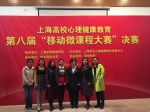 我校在上海高校心理健康教育
第八届“移动微课程大赛”中荣获多个奖项 - 东华大学