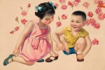 父亲年画里的小女孩 如今成为了著名画家 - 上海女性