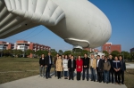 环保部科技标准司领导来校指导系留气球垂直观观测工作 - 华东理工大学