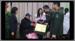 驻沪部队官兵代表慰问市荣誉军人疗养院休养的优抚对象 - 民政局