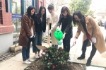 植树节，他们为复兴路校园种下“春色”
——中英学院组织“趣味自然，亲近绿色”植树节活动 - 上海理工大学