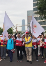 “博爱申城”——纪念第71个世界红十字日虹口区滨江健步骑行主题活动 - 红十字会