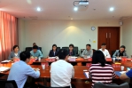 扬中高新区领导一行来校合作洽谈 - 上海电力学院