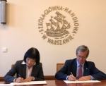 上海财经大学与华沙中央商学院签署合作协议 - 上海财经大学