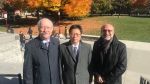 李岩松校长率团访问国际货币基金组织与北美一流大学 推进多元化高层次教育交流合作 - 上海外国语大学