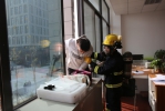 我校开展临港校区消防应急疏散演习 - 上海电力学院