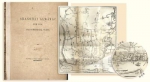 《上海年鉴（1852）》封面。《上海年鉴（1852）》刊载的上海地图。《上海年鉴（1852）》刊载了当时绘制的最详细上海地图，收录了上海历史上第一次连续且系统的气象统计史料，记录了中国通商五口岸外侨一览、洋行名录、大事年表等珍贵史料主办方供图制图：李洁 - 新浪上海