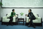 农工党上海市委专职副主委一行访问我校 - 上海财经大学