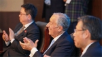 葡萄牙总统马塞洛•德•索萨到访上海外国语大学并为70周年校庆题贺词 - 上海外国语大学