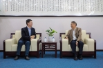 民革上海市委专职副主委一行访问我校 - 上海财经大学