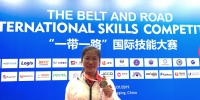 王慧文同学在“一带一路”国际技能大赛中获金牌 - 上海海事大学