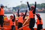 操艇决赛庆祝 - 上海海事大学