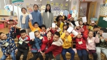 党员服务队到周边社区幼儿园开展爱心教学活动 - 上海海事大学