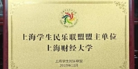 我校当选上海学生民乐联盟盟主单位 - 上海财经大学