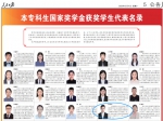 《人民日报》刊登我校国家奖学金获奖学生代表风采 - 上海财经大学