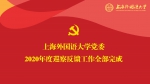 校党委2020年度巡察反馈工作全部完成 - 上海外国语大学
