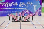 参加上海市教育系统女教师庆建党100周年健身操展示活动 - 上海海事大学